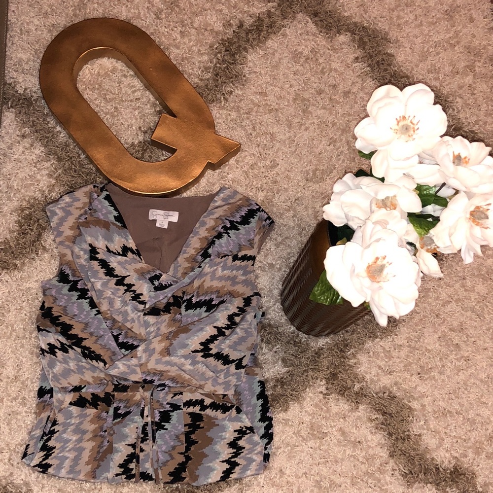 Jessica Simpson shift dress, drawstring waist